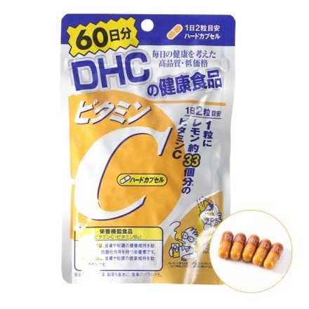 Viên uống hỗ trợ bổ sung DHC vitamin C Nhật Bản